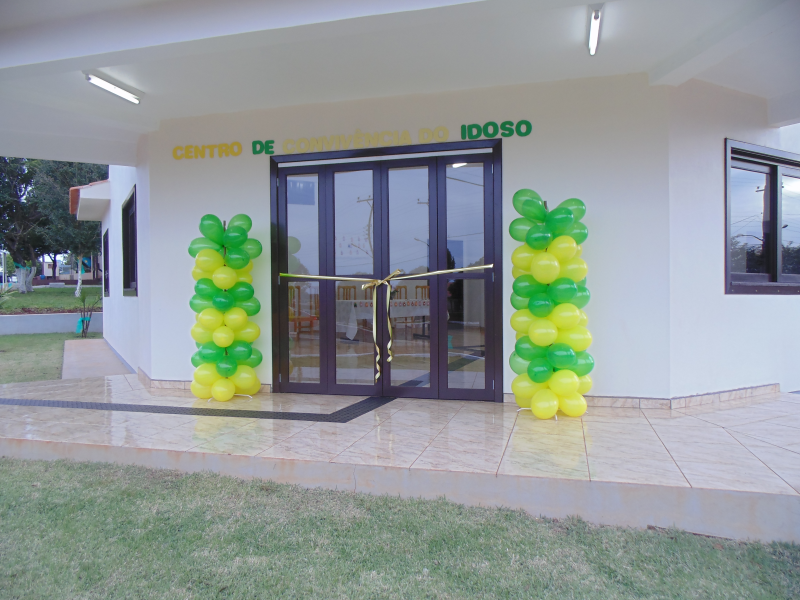 INAUGURAÇÃO DO CENTRO DE CONVIVÊNCIA DO IDOSO